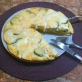 Frittata con zucchine e mozzarella