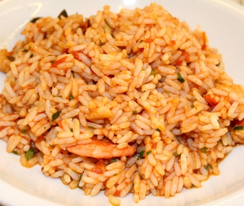 Risotto z owocami morza