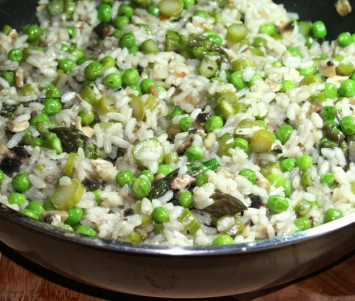 Risotto ze szparagami