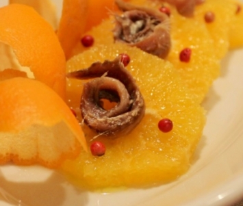 Sałatka pomarańczowo-sardynkowa z Abruzji
