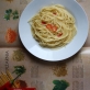 Spaghetti aglio olio e peperoncino