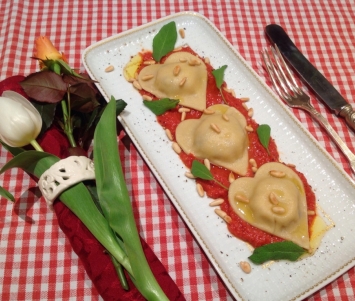 Walentynkowe ravioli